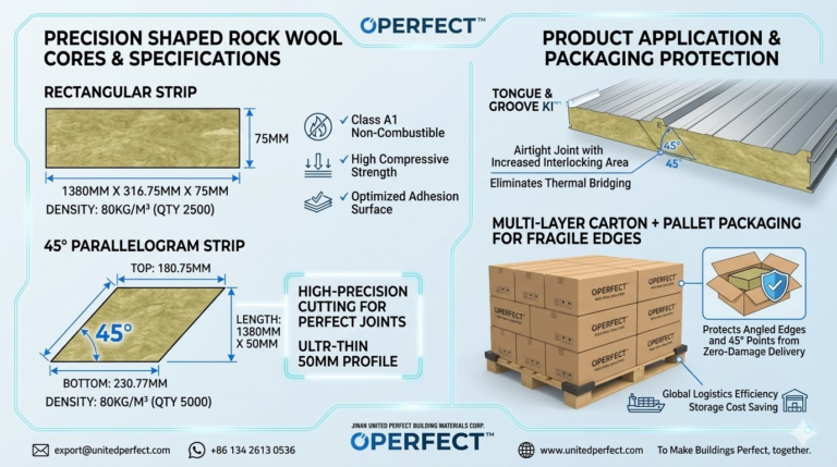 Engineering Precision: Custom-Shaped Rock Wool Core Solutions by OPERFECT™