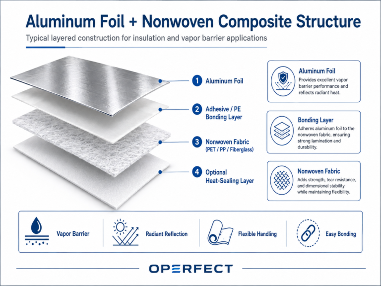 Aluminum Foil with Nonwoven Composite Materials Explained